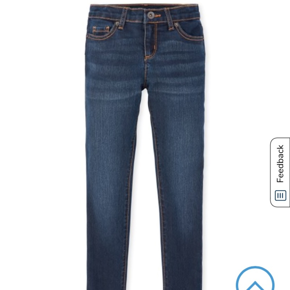 Girls basic super skinny jeans